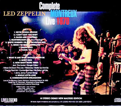 Led Zeppelin/Switzerland 03.07.1970 Complete AI Stereo Demix Edition