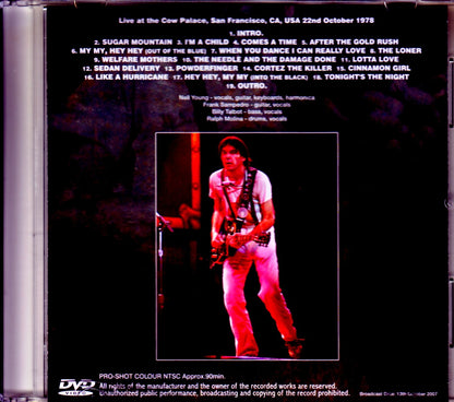 Neil Young/CA,USA 1978 Japanese Broadcast Ver.