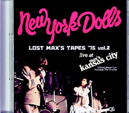 New York Dolls / NY, USA 1976 2 Shows Edition
