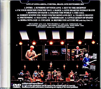 Eric Clapton/Brazil 9.24.2024 Complete Jewel Version