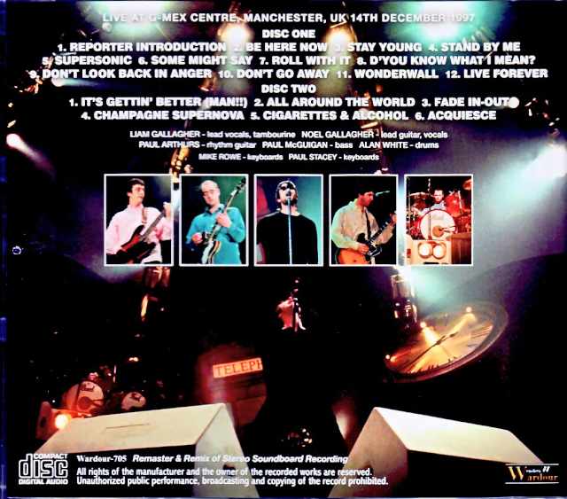 Oasis/England,UK 12.14.1997 Remaster and Remix Upgrade
