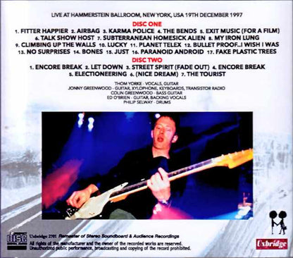 Radiohead/NY,USA 1997 Complete Soundboard Edition