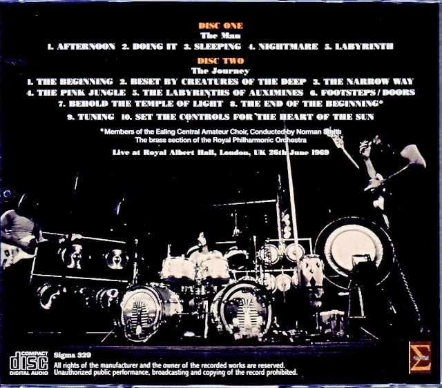 Pink Floyd Pink Floyd/London,UK 6.26.1969 Best Master Edition