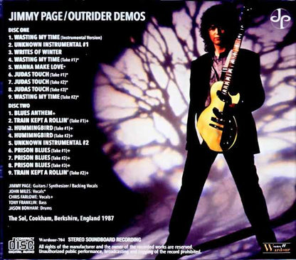 Jimmy Page/Outrider Studio Sessions and Demos
