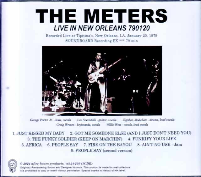 Meters/LA,USA 1979