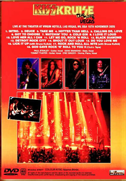 Kiss/NV,USA 11.15.2025 Complete Multi-Cam Edition