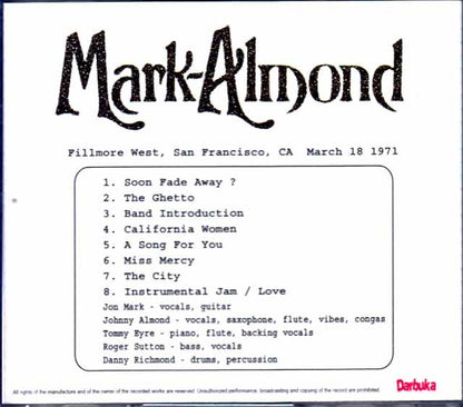 Mark-Almond/CA,USA 1971