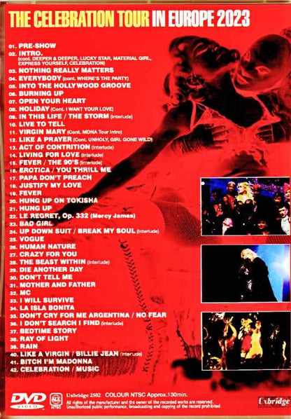 Madonna/Celebration European Tour 2023 Complete Multi-Cam Edition