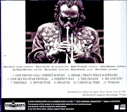 Miles Davis Kenny Garrett Miles Davis Kenny Garrett/France 1987