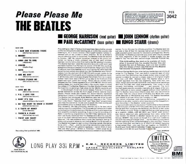 Beatles / Please Please Me Ultimate Sound Source Complete Reproduction Please Please Me Premium Vinyl Edition