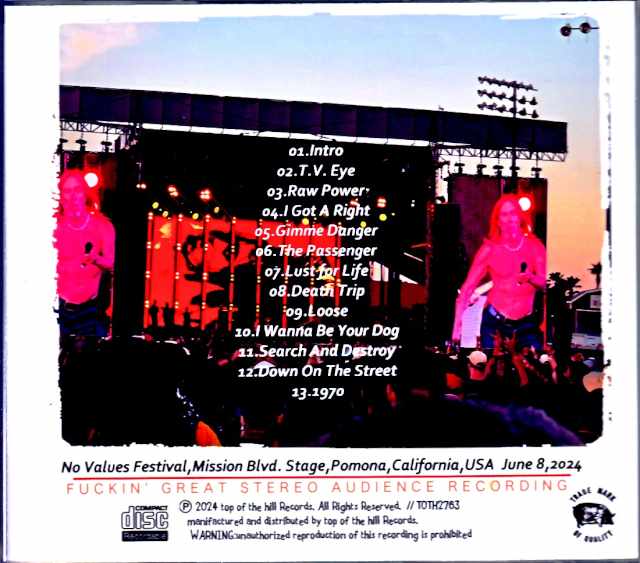 Iggy Pop/CA,USA 2024 Complete