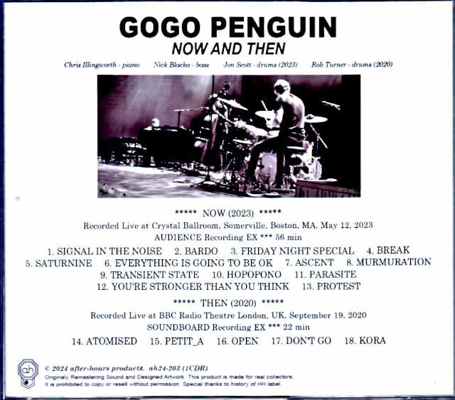 Gogo Penguin/MA,USA 2023 & more