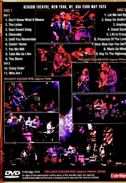 Tedeschi Trucks Band Tedeschi Trucks Band/NY,USA 05.23.2025 Complete