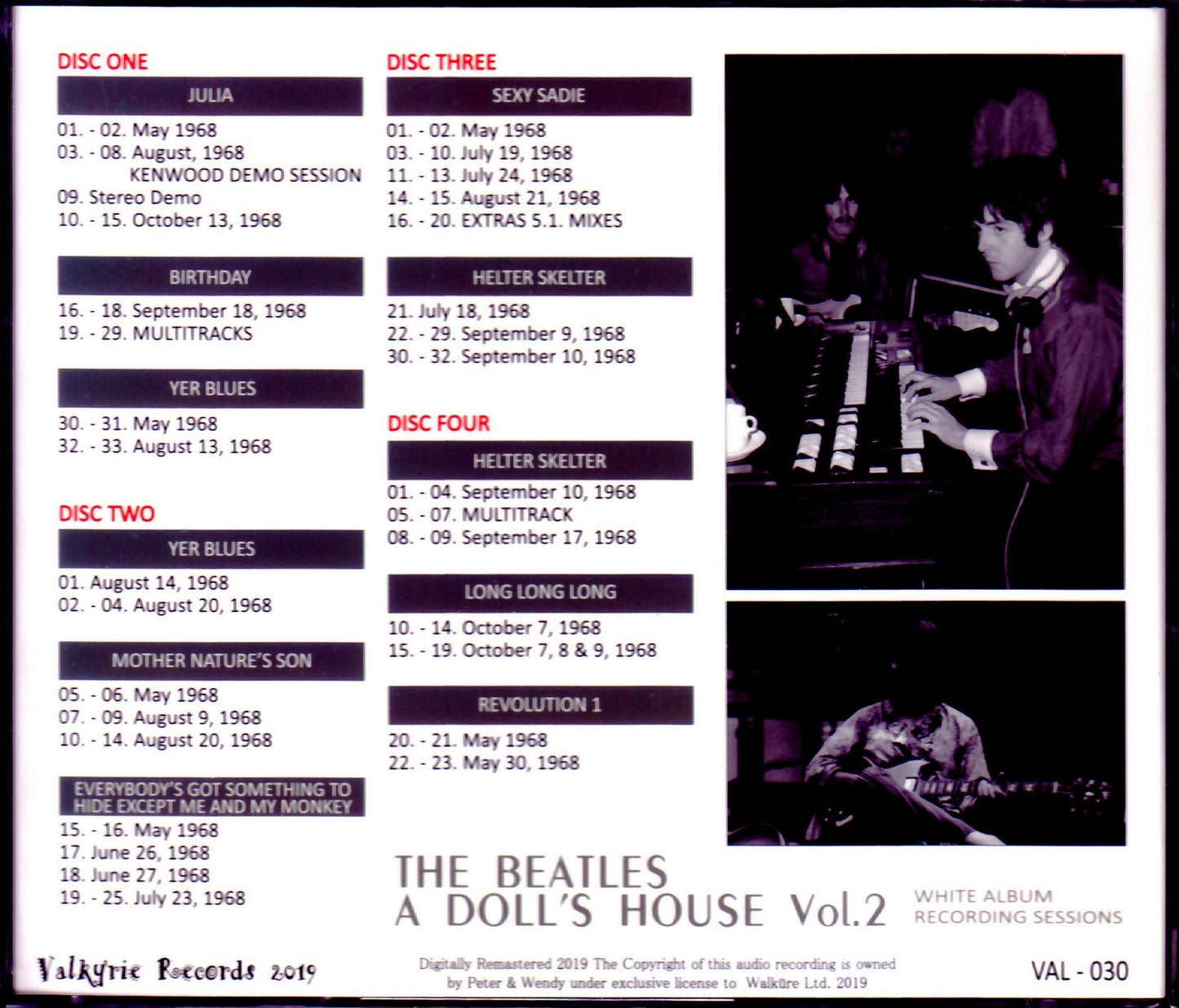 Beatles/White Album Recording Sessions Vol.2 1