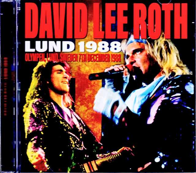 David Lee Roth Steve Vai David Lee Roth Steve Vai/Sweden 12.07.1988 Complete