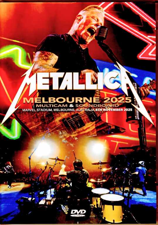Metallica/Melbourne, Australia 11.08.2025 Multi-Cam Edition