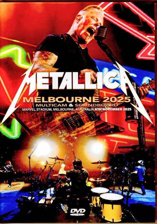 Metallica/Melbourne, Australia 11.08.2025 Multi-Cam Edition
