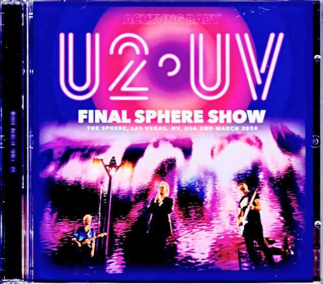 U2 U2/NV,USA 3.2.2024 Complete Soundboard Remix Edition