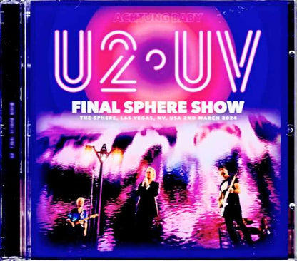U2 U2/NV,USA 3.2.2024 Complete Soundboard Remix Edition