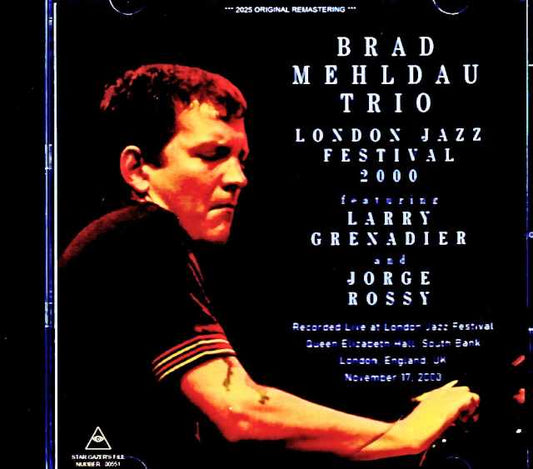 Brad Mehldau Trio Brad Mehldau/London,UK 2000