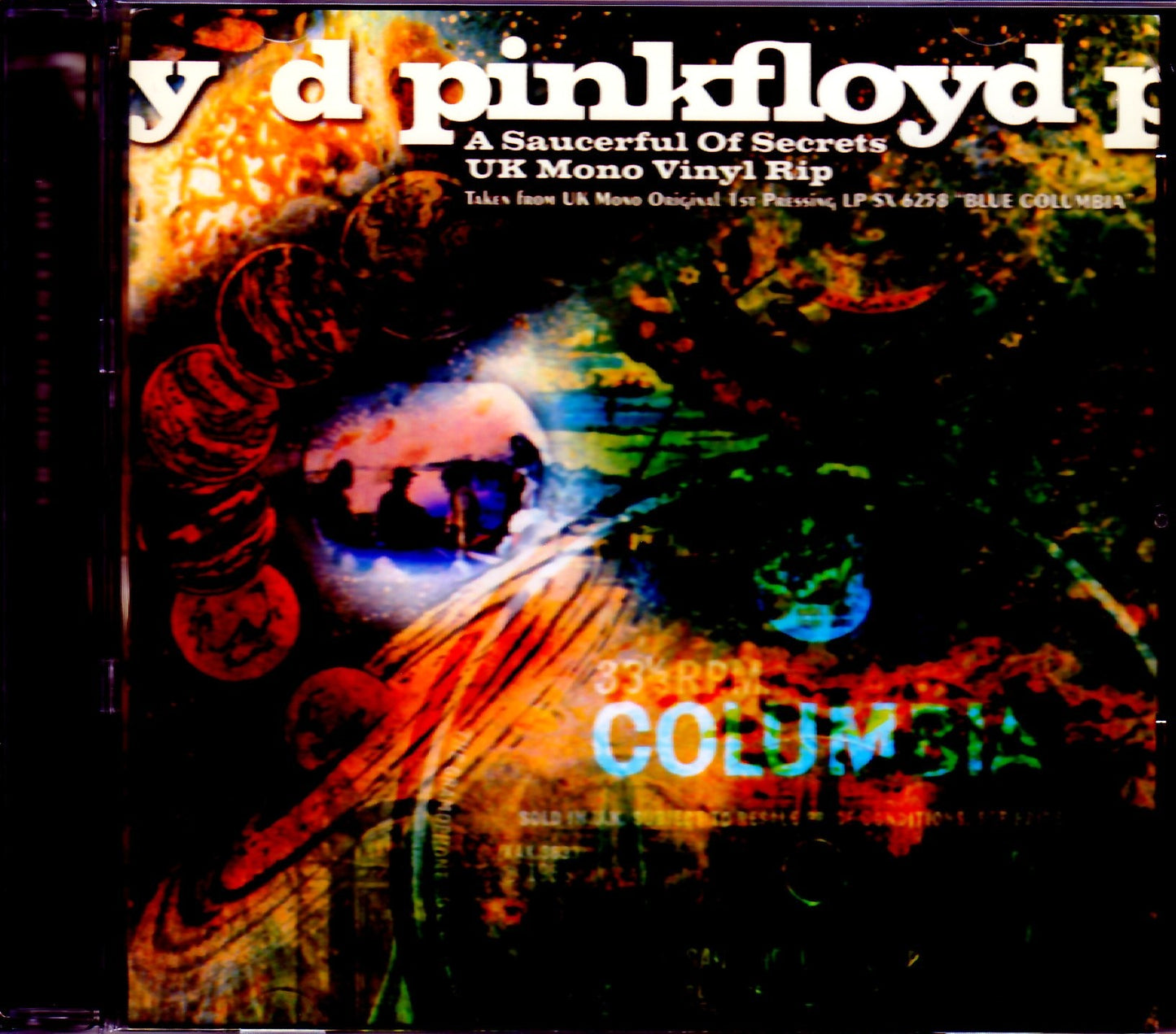 Pink Floyd Pink Floyd A Sauceful of Secrets UK Mono Original 1st Pressing LP Ver.