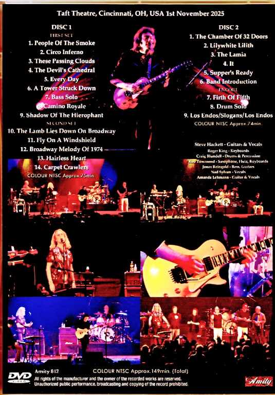 Steve Hackett / OH, USA 11.01.2025