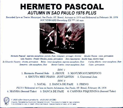 Hermeto Pascoal/Brazil 1976 Complete Soundboard Edition & more