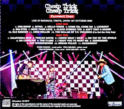 Cheap Trick / Tokyo, Japan 10.01.2025 Complete