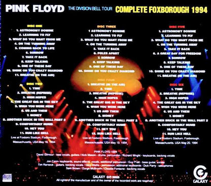 Pink Floyd / MA, USA 1994 3 Days Complete DAT Recordings Master Edition
