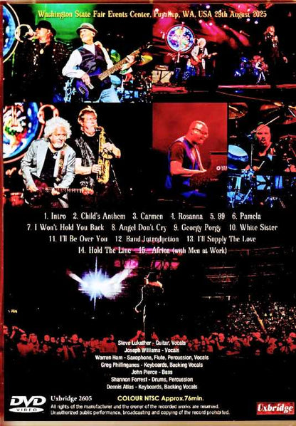 Toto Toto/WA,USA 08.29.2025 Complete
