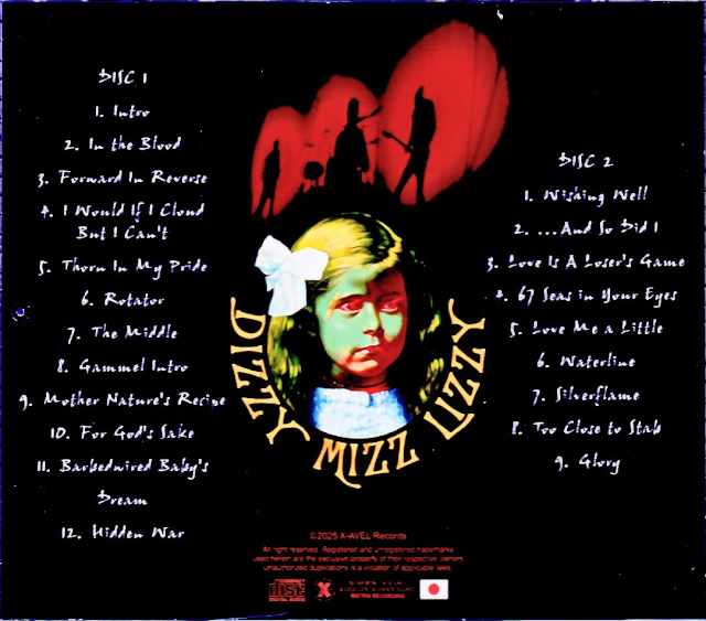 Dizzy Mizz Lizzy/Tokyo,Japan 2025 Complete IEM Matrix Edition