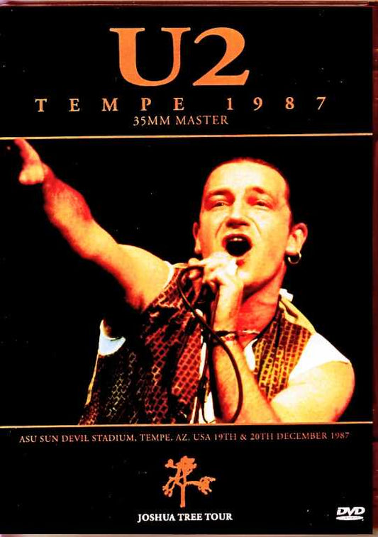 U2 U2/AZ,USA 1987 35mm Master Multi-Cam Edition