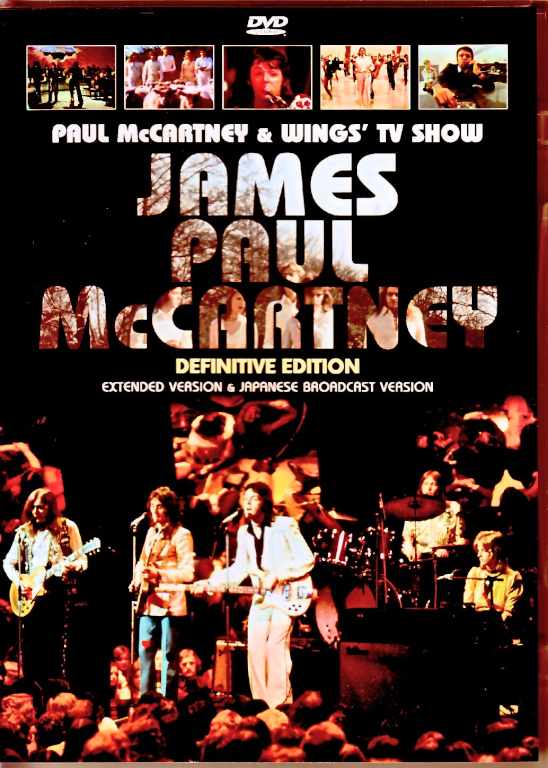 Paul McCartney Wings Paul McCartney Wings/James Paul McCartney 1973 Japanese Broadcast Edition