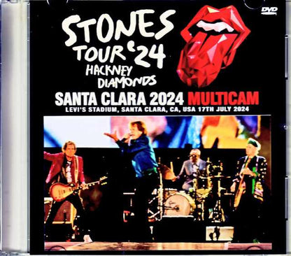 Rolling Stones/CA,USA 7.17.2024 Complete Multi-Cam Edition Jewel Version