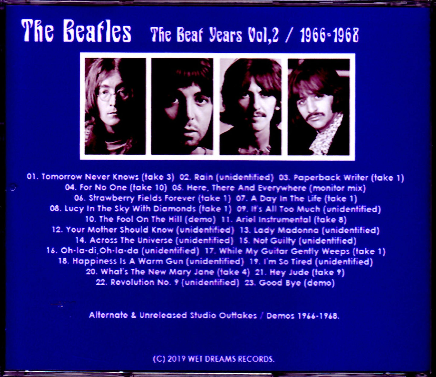 Beatles/Alternate & Unreleased Studio Outtakes / Demos 1966-1968