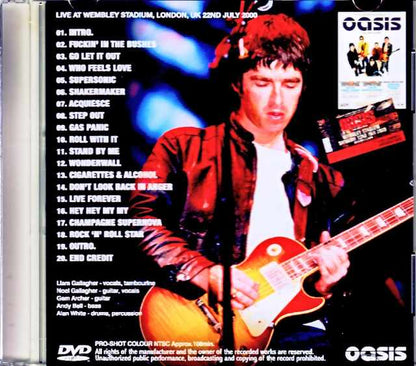 Oasis/London,UK 7.22.2000 Complete Jewel Version