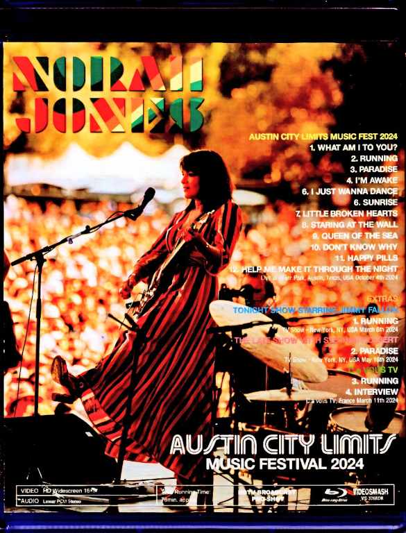 Norah Jones / TX,USA 2024 & more Blu-Ray Version