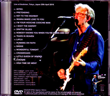 Eric Clapton/Tokyo,Japan 4.20.2019