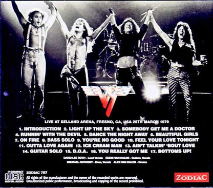 Van Halen/CA,USA 03.25.1979 Complete Upgrade