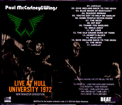 Paul McCartney, Wings Paul McCartney Wings/UK 1972
