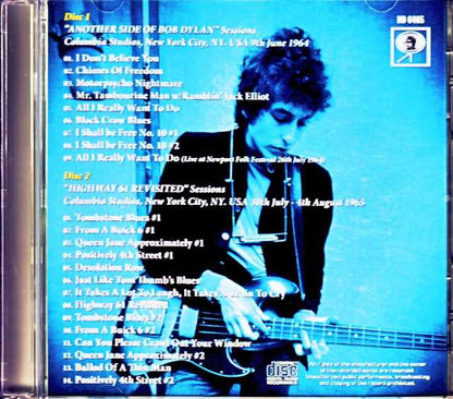 Bob Dylan Another Side of Bob Dylan Highway 61 Revisited Sessions