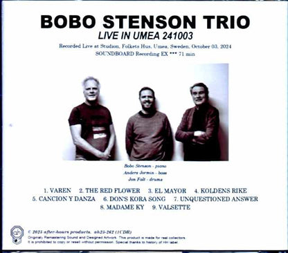 Bobo Stenson Trio Bobo Stenson/Sweden 2024