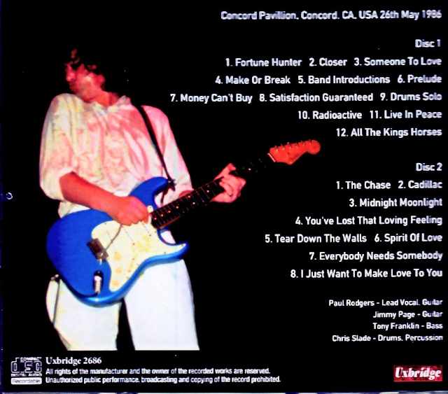 Firm/CA,USA 05.26.1986 Complete Marco Moir Master Edition