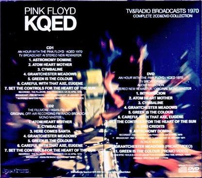 Pink Floyd Pink Floyd/KQED TV & Broadcasts 1970 Complete Edition