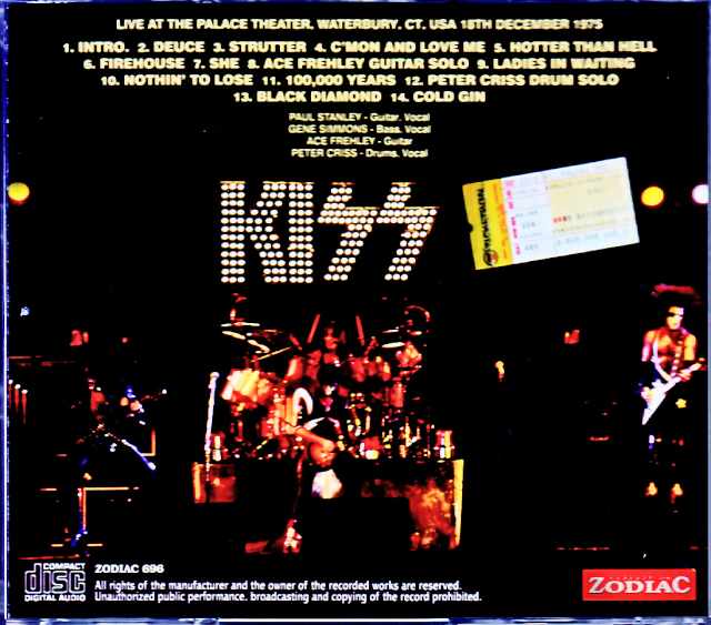 Kiss/CT,USA 1975 Upgrade