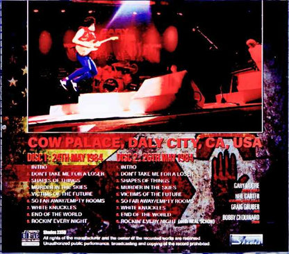 Gary Moore/CA,USA 1984 2Days Complete