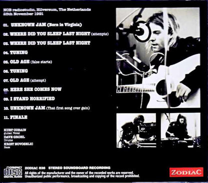 Nirvana/Netherlands 1991 Radio Studio Sessions