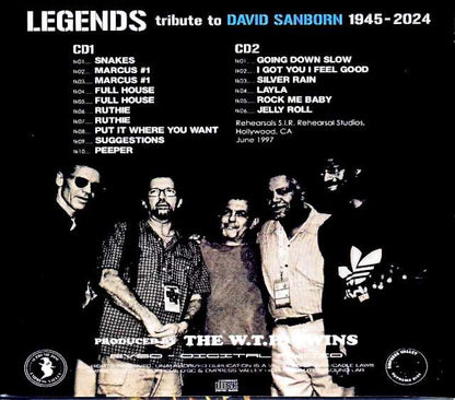 Legends David Sanborn, Eric Clapton, Joe Sample, Marcus Miller David Sanborn/Tribute to Sanborn CA, USA 1997 Rehearsals