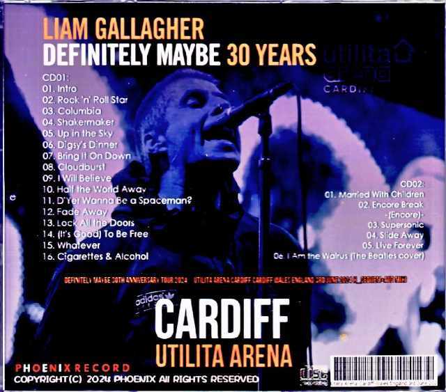 Liam Gallagher/England,UK 6.3.2024 Complete IEM Matrix Edition