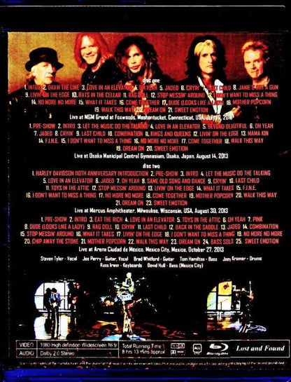 Aerosmith Aerosmith/Global World Tour PRO-SHOT COLLECTION vol.2 Blu-ray version